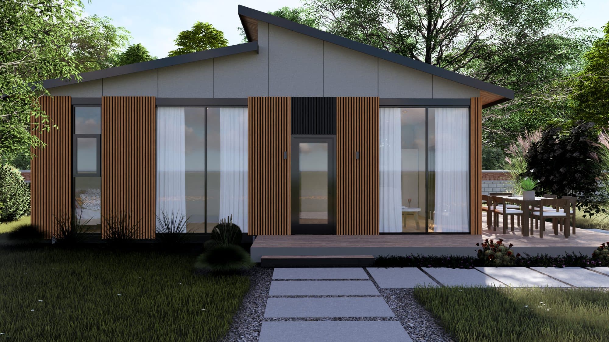 A SeaTop foldable home unit